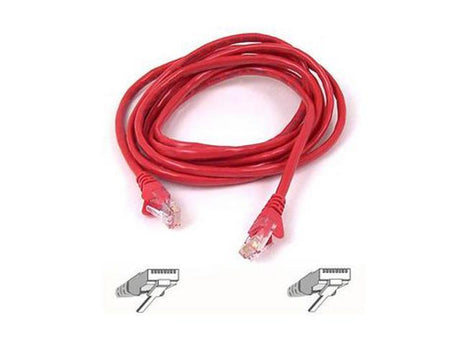 Belkin A3L791-10-RED 10 ft. Network Cable