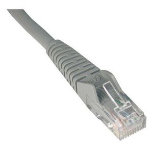TRIPP LITE N201-014-GY 14 ft. Cat6 Gigabit Gray Snagless Patch Cable