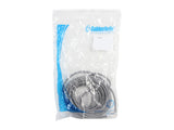 C2G 22702 Cat5e Cable - Non-Booted Unshielded Ethernet Network Patch Cable, Gray (25 Feet, 7.62 Meters)