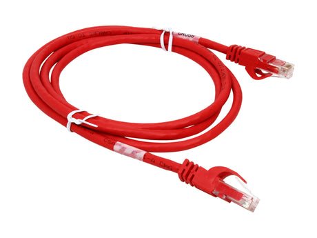 C2G 31381 Cat6 Crossover Cable - Snagless Unshielded Network Crossover Patch Cable, Red (5 Feet, 1.52 Meters)