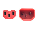 Tripp Lite Heavy-Duty Computer Power Cord, 15A, 14 AWG (IEC-320-C14 to IEC-320-C15), Red, 2 ft. (P018-002-ARD)