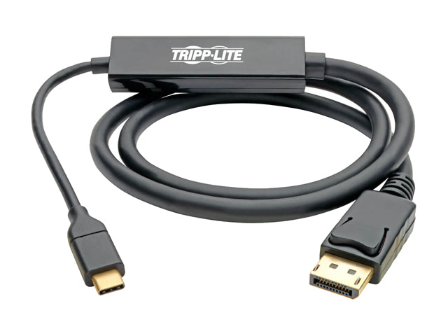 Tripp Lite USB C to DisplayPort 4k Adapter Cable USB Type C to DP M/M 3ft (U444-003-DP)