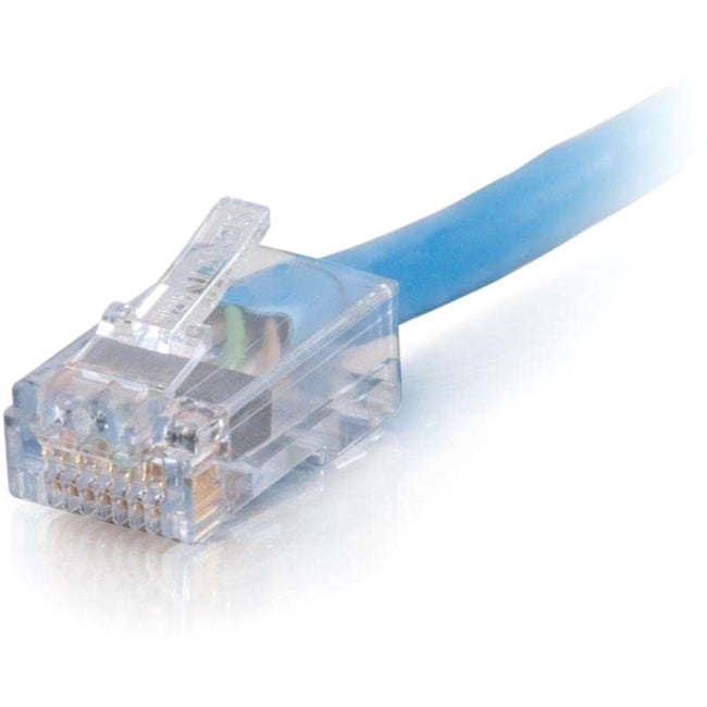 C2G 15278 Cat6 Cable - Non-Booted Unshielded Ethernet Network Patch Cable, Plenum CMP-Rated, Blue (3 Feet, 0.91 Meters)