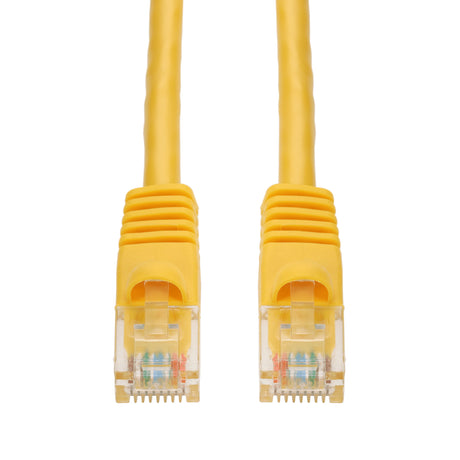 AddOn Networks 3ft Yellow CAT 6 PVC Ethernet Cable Snagless Bubble Boot RJ-45 M/M