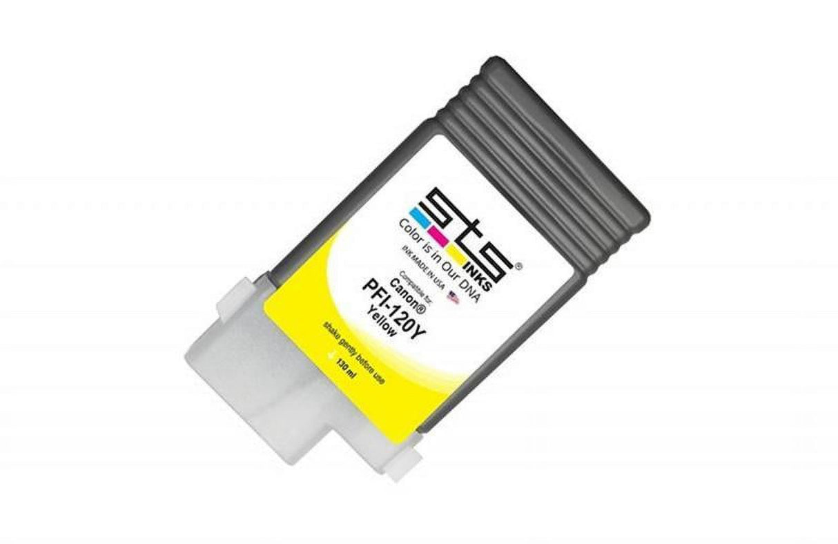 WF Non-OEM New Yellow Wide Format Ink Cartridge For Canon PFI-120