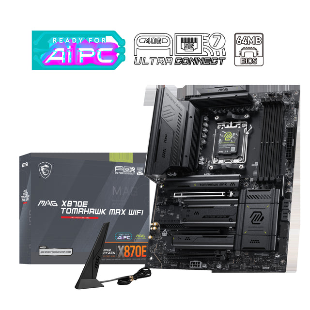MSI MAG X870E TOMAHAWK MAX WIFI AM5 Motherboard