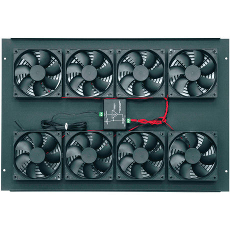 Middle Atlantic 552 CFM Fan Top, With Controller For BGR Series