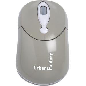 Urban Factory Crazy Mouse Wired Optical USB Gray