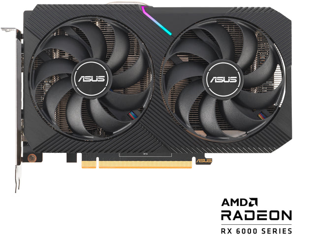 ASUS Dual Radeon RX 6500 XT Video Card DUAL-RX6500XT-O4G