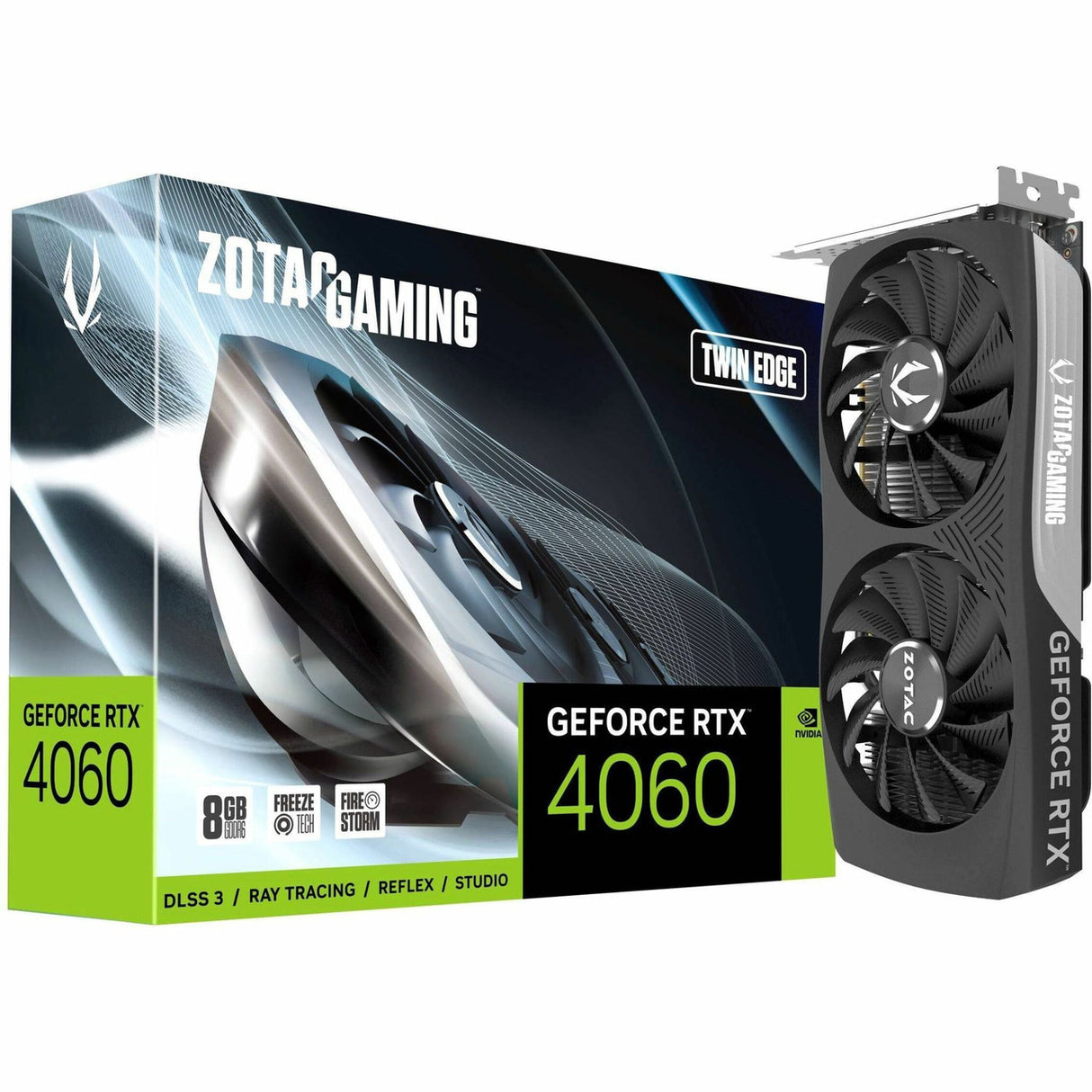 Zotac Gaming RTX 4060 Twin Edge 8Gb GDDR6 128Bit Graphic Card