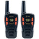 Cobra ACXT145 Compact and Lightweight Walkie Talkies for Adults: Rechargeable, 22 Channels, Long-Range, 2 Two-Way Radios, 2 Headsets, Black/Orange ACXT145 Walkie Talkie 2 Pack