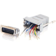 C2G 02926 RJ45 To DB15 Male Modular Adapter, Gray