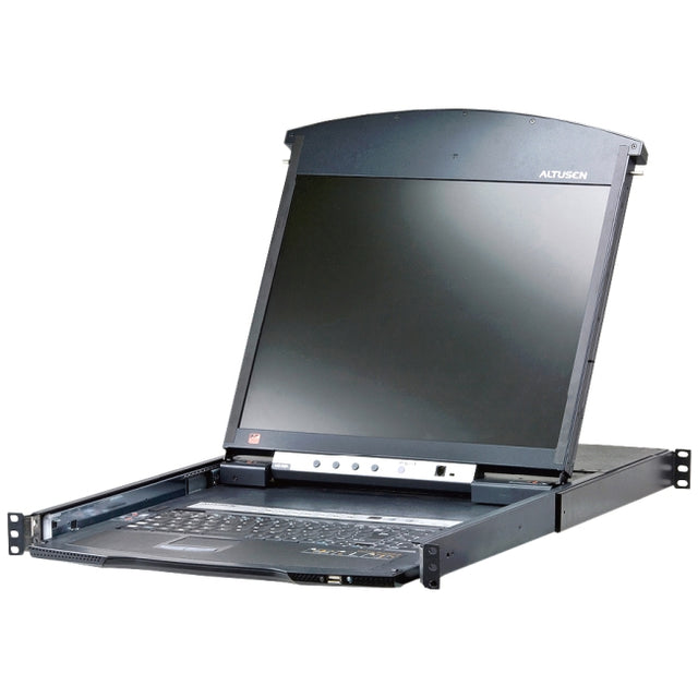 ATEN Technology, Inc KL1516AiN 16-Port 19in. Dual Rail CAT5 LCD KVM Over The Net