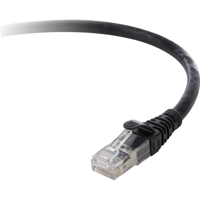 Belkin Cat.5E UTP Patch Cable - RJ-45 Male Network - 20ft - Black