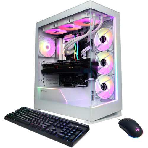 CyberpowerPC Gamer Xtreme Gaming Desktop PC - 14th Gen Intel Core i7-14700 up to 5.4 GHz, 16GB DDR5 RAM, 512GB NVMe SSD + 12TB HDD, NVIDIA GeForce RTX 4070 12GB, Keyboard & Mouse, Windows 11 Home