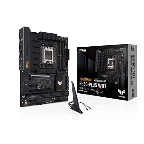 ASUS TUF GAMING B650-PLUS WIFI AMD Ryzen 7000 Series AM5 B650 ATX Motherboard