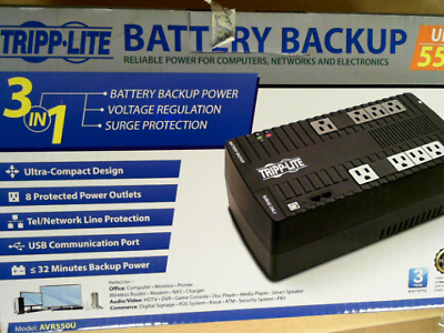 OPEN BOX - UPS BATTERY BACKUP