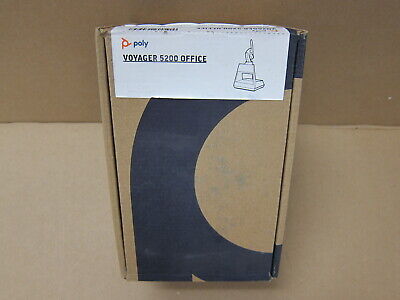 OPEN BOX Poly 214593 01 Voyager 5200 Office 2 Way Base Black