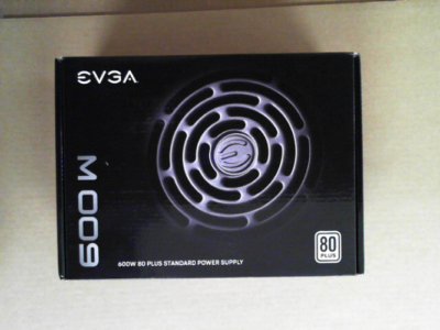 OPEN BOX - EVGA 600W 80 Plus Certified 100-W1-0600-K1 Power Supply, 600W