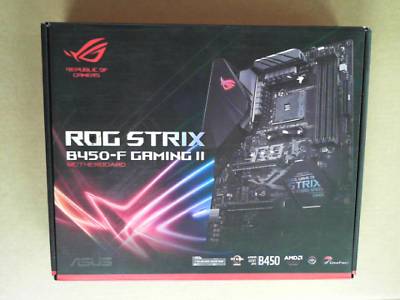 OPEN BOX ASUS ROG Strix B450 F Gaming II AMD AM4 Ryzen 5000