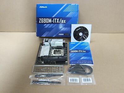 OPEN BOX - ASRock Z690M-ITX/ax Motherboard Intel 12th Generation CPU  (LGA1700) Compatible Z690 Mini-ITX Motherboard