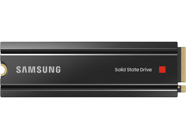 SAMSUNG 980 PRO SSD with Heatsink 2TB, PCIe 4.0 M.2 2280, Speeds Up-to 7,000MB/s, Best for High End Computing, Workstations and Compatible with Playstation5 (MZ-V8P2T0CW)