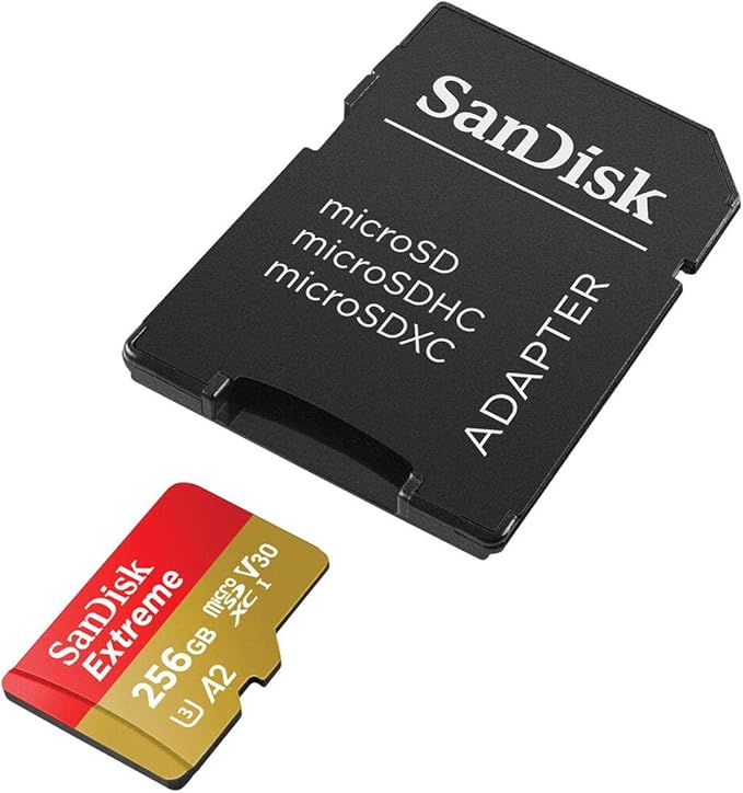 SanDisk Extreme 256 GB   SDSQXAV-256G-AN6MA