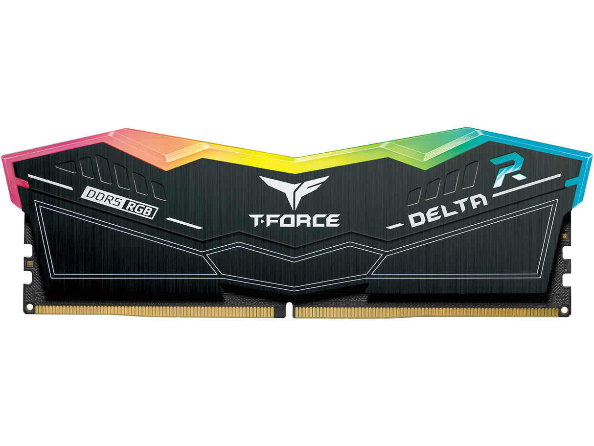 Team Delta RGB 64GB (2 x 32GB) 288-Pin PC RAM DDR5 6400 (PC5 51200) Memory Model FF3D564G6400HC34EDC01