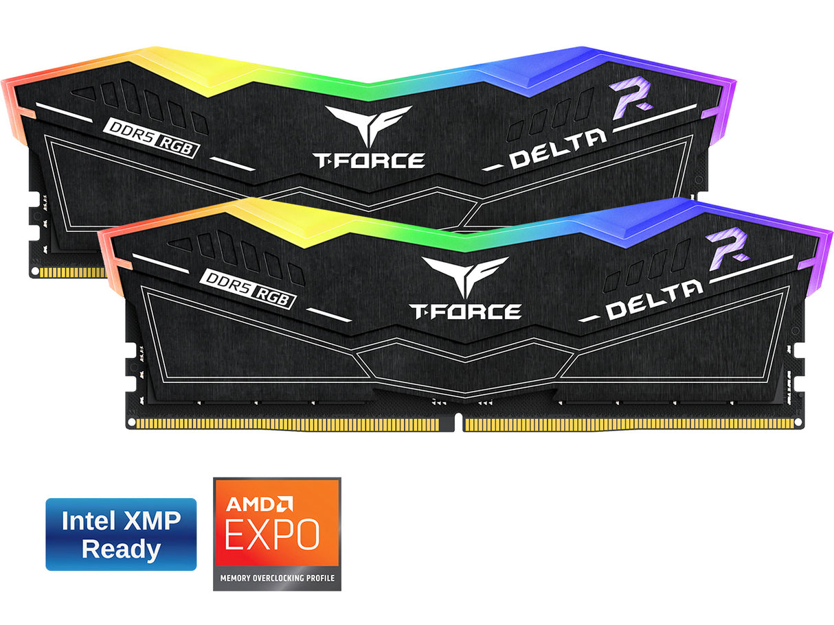 Team Group 16GB (2 x 8GB) 288-Pin PC RAM DDR5 6000 (PC5 48000) Memory Model FF3D516G6000HC38ADC01