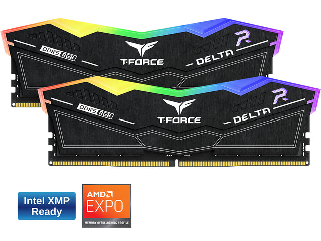 Team Group 16GB (2 x 8GB) 288-Pin PC RAM DDR5 6000 (PC5 48000) Memory Model FF3D516G6000HC38ADC01