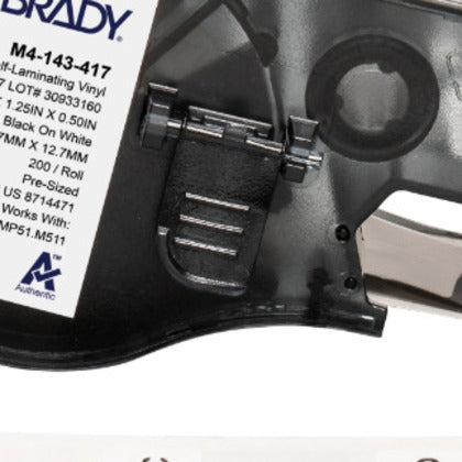 Brady Self-Laminating Label, Matte,1 1-4 In H M4-143-417