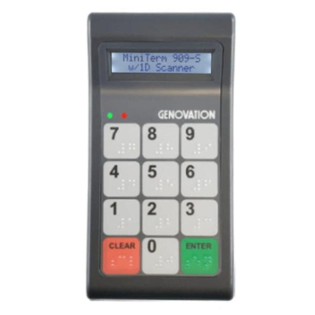 Genovation Mini Term 12 Key 2 Line LCD USB With Front Beam Scanner