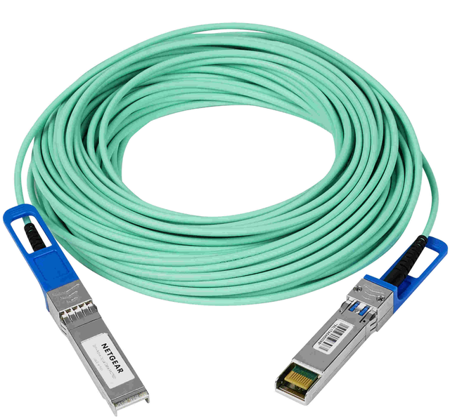 Netgear 20m Direct Attach Active Optical SFP+ Dac Cable AXC7620-10000S