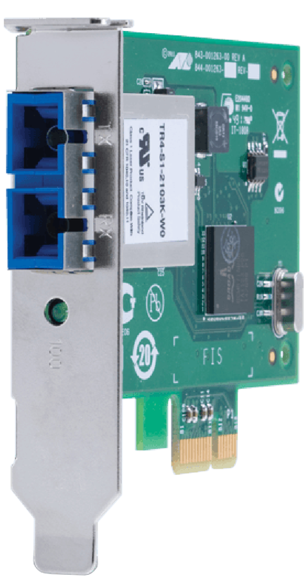 Allied Telesis 1000SX SC PCI Express X1 Adapter Card