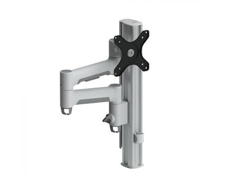 Monitor ARM Post Mount F White