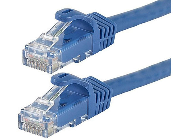 Monoprice FLEXboot Series Cat6 24AWG UTP Ethernet Network Patch Cable 5ft Blue