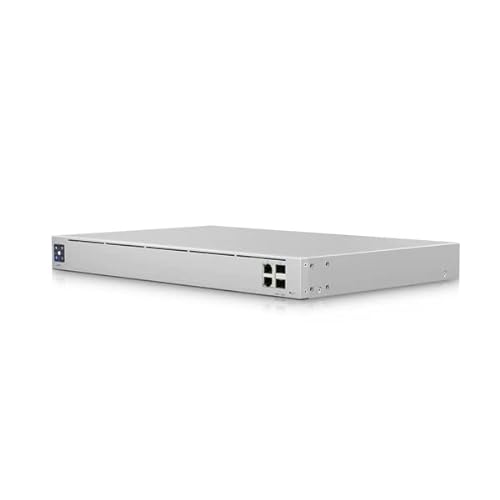 Ubiquiti UniFi Next-Generation Gateway Pro (UXG-PRO-US), 2 x WAN Ports (GbE RJ45 and 10G SFP+), 2 x LAN Ports (GbE RJ45 and 10G SFP+), Enterprise-Class DPI, IPS/IDS, 1U Rackmountable