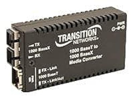 Transition Networks Sc Mini Transceiver/Media Converter (M/Ge-T-Sx-01-Na)