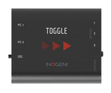 INOGENI Toggle – USB 3.0 Videoconference Switcher - for 2 PC (Room PC or CODEC and BYOD Laptop) Up to 3 USB Devices (Cameras or Microphone), Plug'n Go, (No Driver Required), Pro AV Made in Canada.