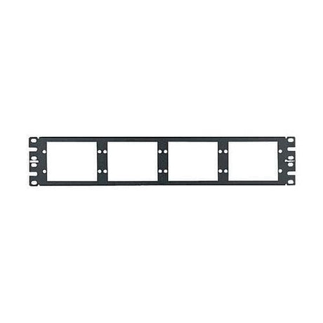 Panduit CFAPPBL2 48-Port Flat Multi-Mode Fiber Patch Panel, Black