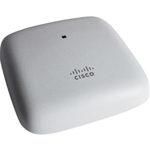 Cisco Business 140AC Wi-Fi Access Point, 802.11ac, 2x2, 1 GbE Port, Ceiling Mount,3 Pack Bundle,Limited Lifetime Protection (3-CBW140AC-B) CBW140AC/ 3 pack
