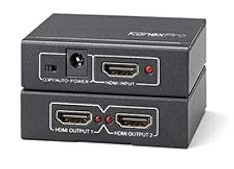 Kanex Pro SP-HD1X24K 4K HDMI 2-Port Splitter,BLACK
