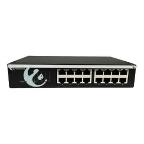 Amer Switch - 16 Ports - Unmanaged - Desktop, Black (SGRD16)