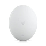 Ubiquiti UISP Horn, 5.15 GHz to 6.875 GHz Frequency Range, PtMP, High-Isolation 30 Degree (30°) Antenna, Up to 15+ km PtMP Range, Pole Mountable, White