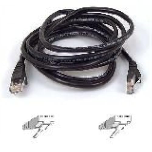 Belkin UTP CAT 5E Bulk PVC Patch * 4PAIR;24AWG;PVC;500 Black (A7J304-500-BLK)