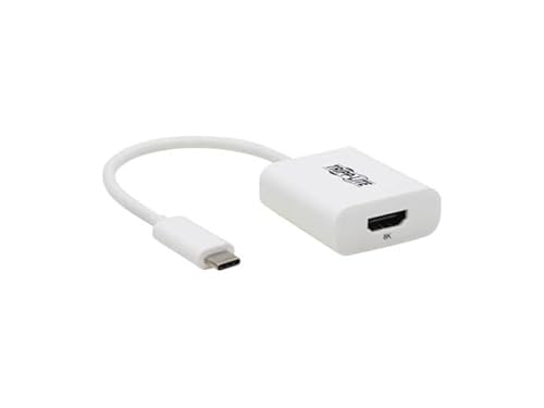 Tripp Lite USB-C to HDMI Adapter [M/F] - 8K 60 Hz, HDR, 4:4:4, HDCP 2.3, White
