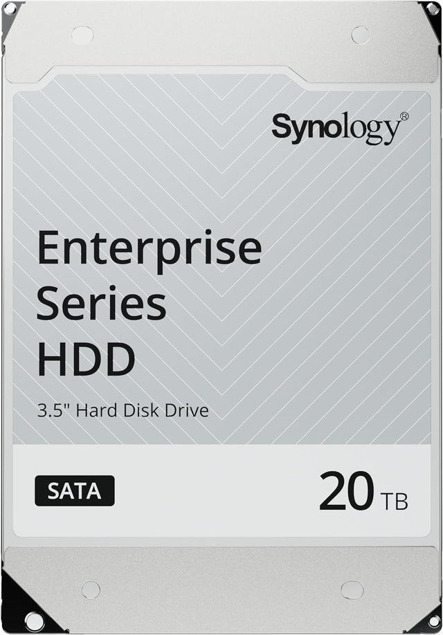 Synology HAT5310-20T 20TB 7200 RPM 512MB Cache SATA 6.0Gb/s 3.5 Enterprise 3.5 SATA HDD Retail