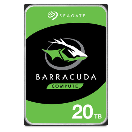 Seagate BarraCuda ST20000DM001 20TB 7200 RPM SATA 6.0Gb/s 3.5 Internal Hard Drive Bare Drive