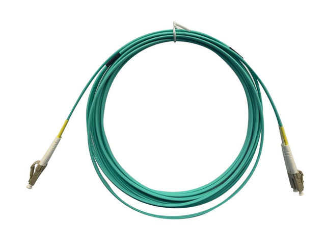Monoprice 41696 Fibre Optic Cable 3 M LC OFNR OM4 Aqua Colour