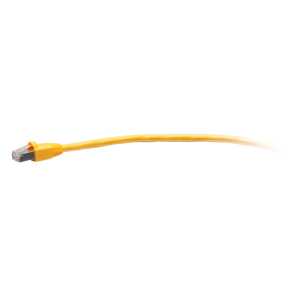 C2G 43776 Networking Cable Yellow 7.6 M Cat6 S/FTP (S-STP)